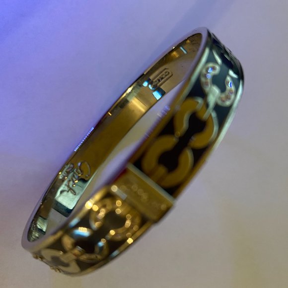 Coach Crystal Bangle Bracelet - Picture 3 of 5